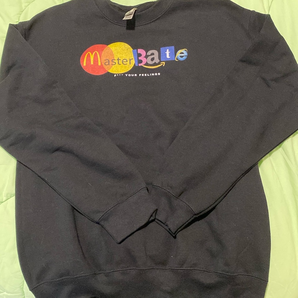 Masterbate Crew Neck Sweatshirt